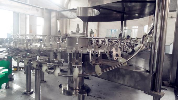 पीएलसी नियंत्रण फलों के रस की बोतल भरने की मशीन स्टेनलेस स्टील SUS304 0