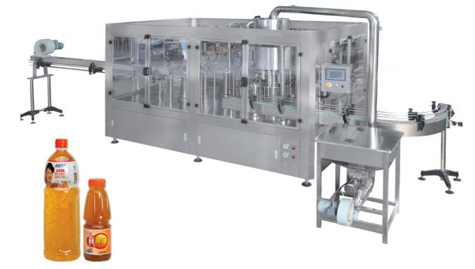 फलों का रस गर्म भरने वाली पैकेजिंग मशीन प्रसंस्करण बॉटलिंग 0.6m³ / न्यूनतम 2500 किग्रा 1