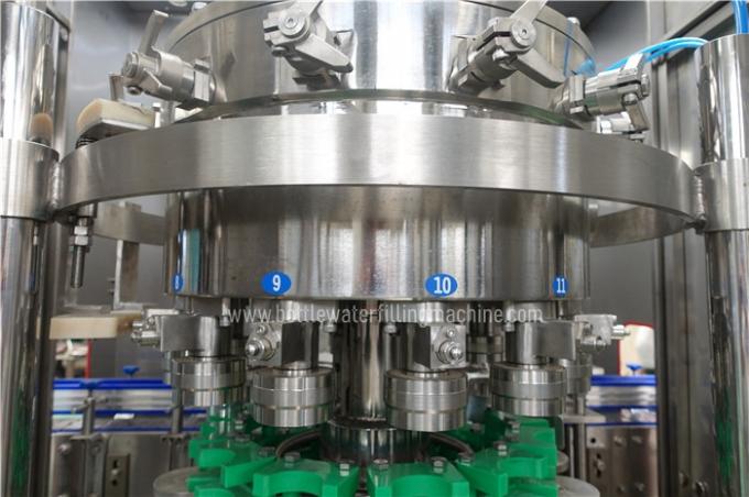 SUS304 12 हेड्स एल्युमिनियम टिन मशीन स्टीप्लेस स्पीड रेगुलेशन भर सकता है 2