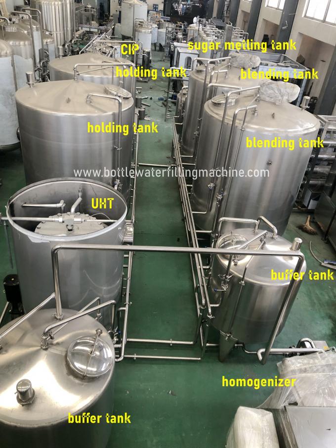 स्वचालित बॉटलिंग चाय पेय / रस भरने की मशीन उत्पादन लाइन 1