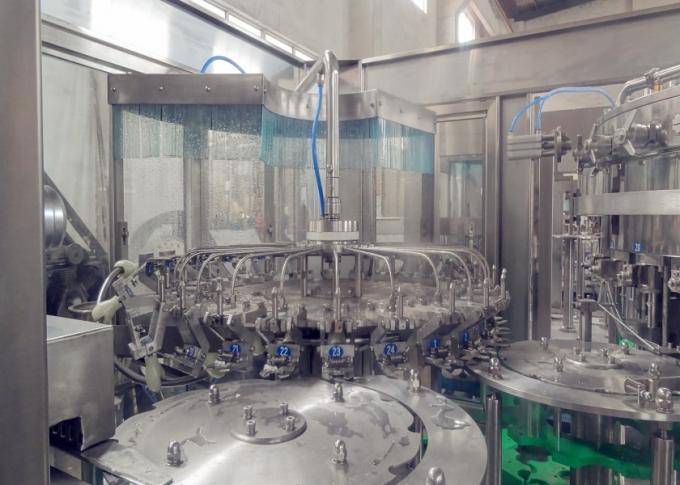 3000kg Glass Bottle Carbonated Drink Filling Machine With Touch Screen Control 2