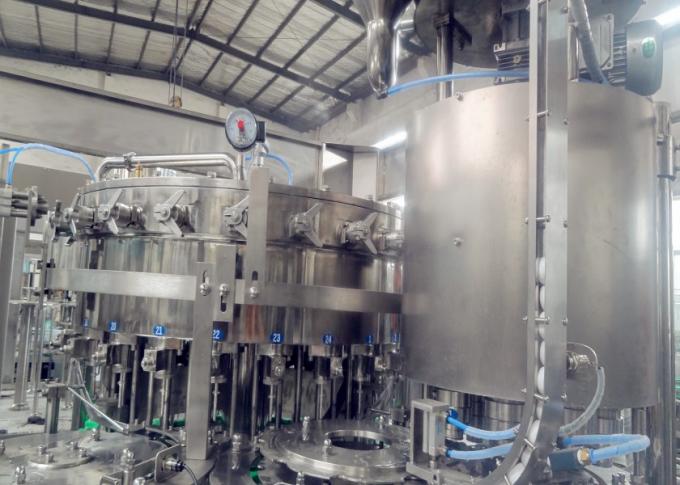 3000kg Glass Bottle Carbonated Drink Filling Machine With Touch Screen Control 3