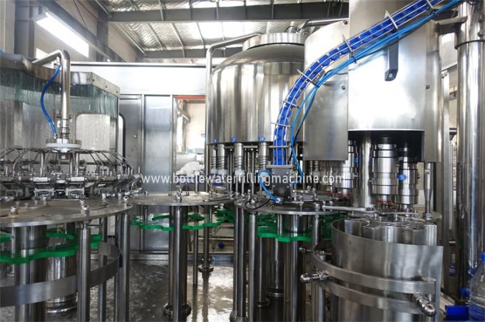 500ML 3 In1 बोतल मिनरल वाटर बोतल रिफिल मशीन, बोतलबंद पानी भरने की लाइन 0