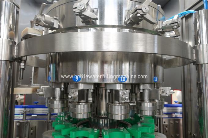 आईएसओ सीई स्वचालित कार्बोनेटेड पेय भरने की मशीन जूस एल्युमीनियम कैन SUS304 1
