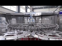 RCGF50-50-15 स्वचालित फलों का रस धोने वाली फिलिंग कैपिंग मशीन