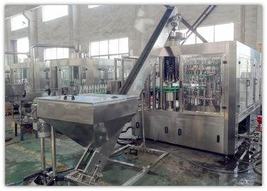3000kg Glass Bottle Carbonated Drink Filling Machine With Touch Screen Control