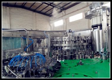 3000kg Glass Bottle Carbonated Drink Filling Machine With Touch Screen Control