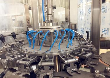 Electric Pure Water / Beverage Filling Machine For Plastic Bottle Low Consumption