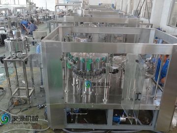 SS304 Carbonated Drink Filling Machine / 3 in 1 Auto Liquid Filling Machine