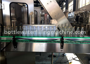 4.23KW Small Glass Bottle Filling Machine Germany Purified Mineral Pure Water Bottling Plant
