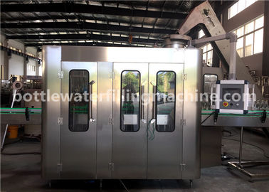 4.23KW Small Glass Bottle Filling Machine Germany Purified Mineral Pure Water Bottling Plant