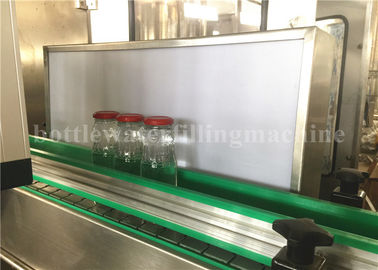3 In 1 Glass Bottle Filling Machine And Twist Capping Machine Fruit Juice Production