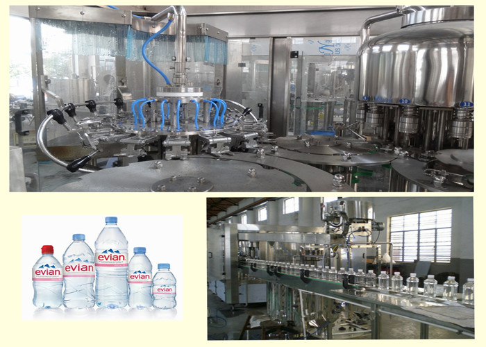 Fully Automatic Non Carbonated Drink / Purified Water Filling Machine 4.23kw