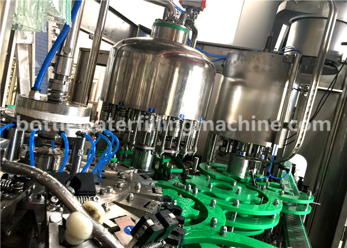 4.23KW Small Glass Bottle Filling Machine Germany Purified Mineral Pure Water Bottling Plant